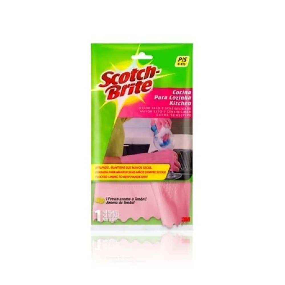 Luva scotch brite cozinha 3m peq