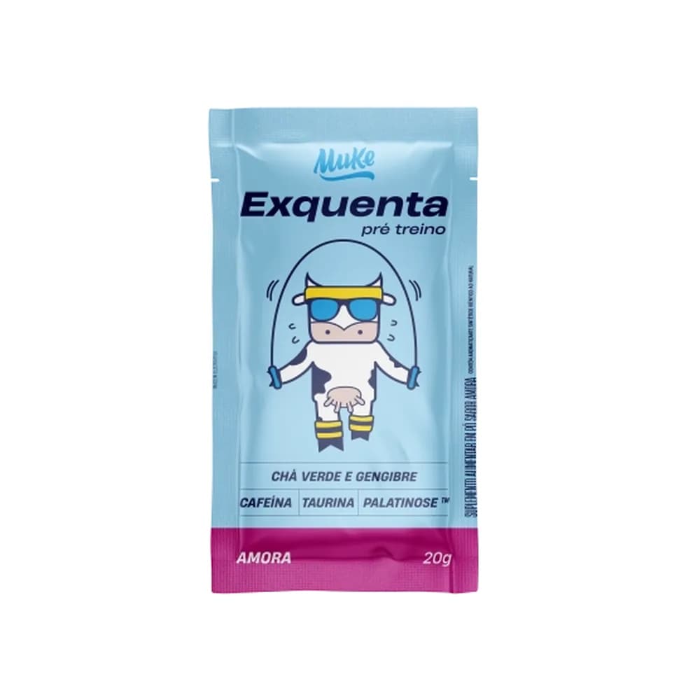 Pré treino exquenta amora 20gr mais mu
