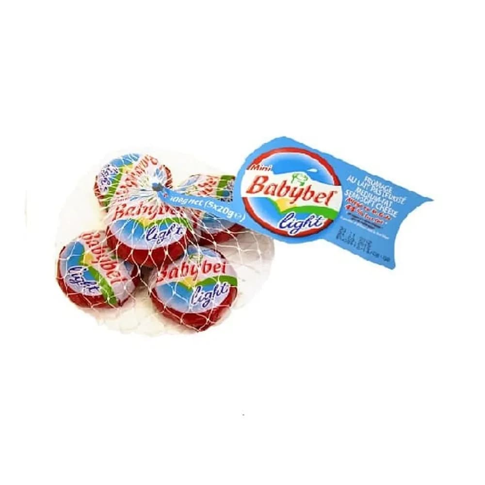 Queijo mini baby bel light 100gr