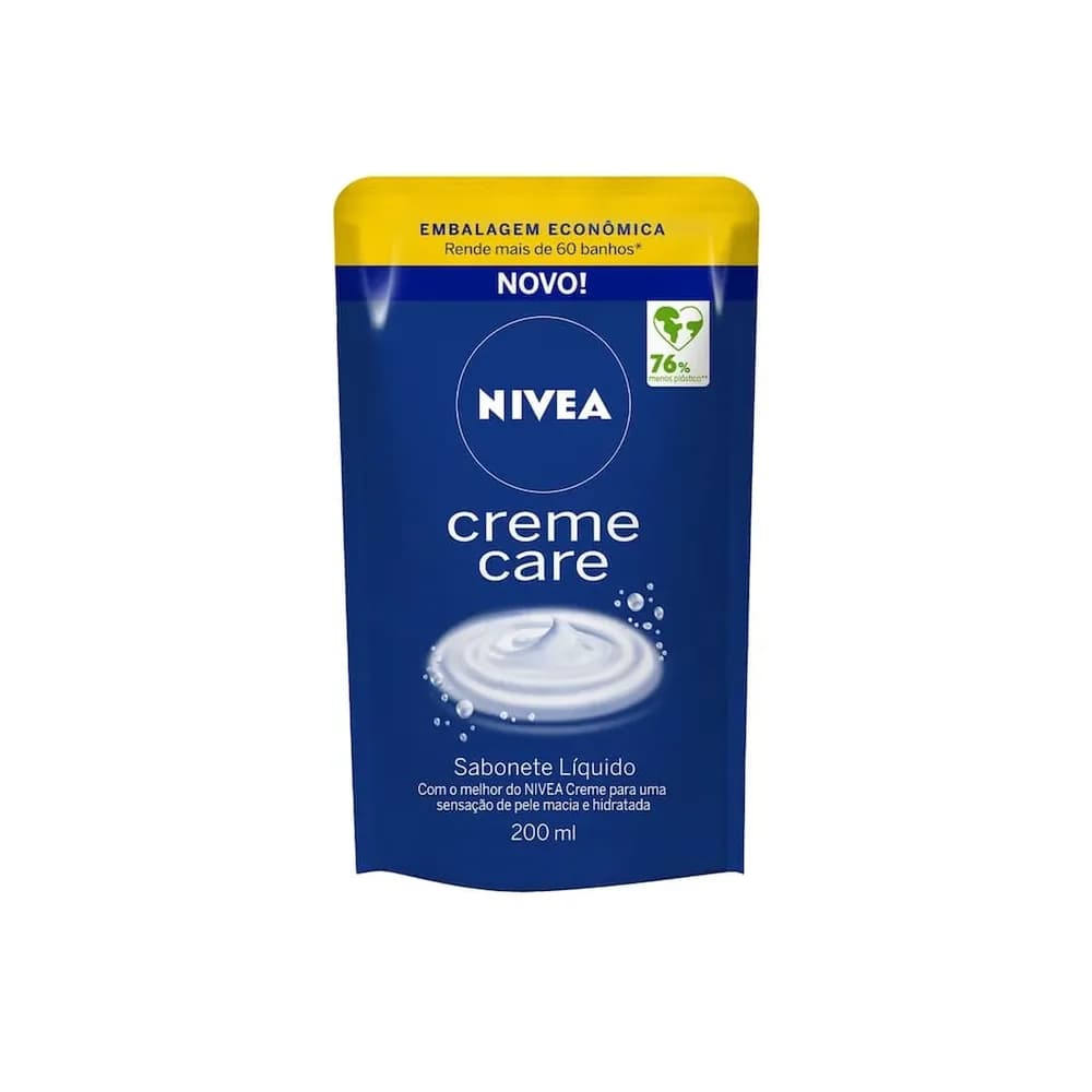 Sabonete nivea refil 200ml