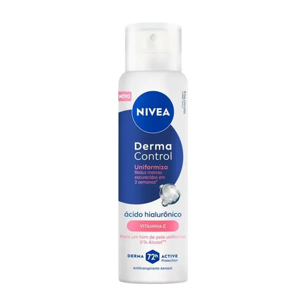 Desodorante aerossol derma control uniformiza nivea 150ml