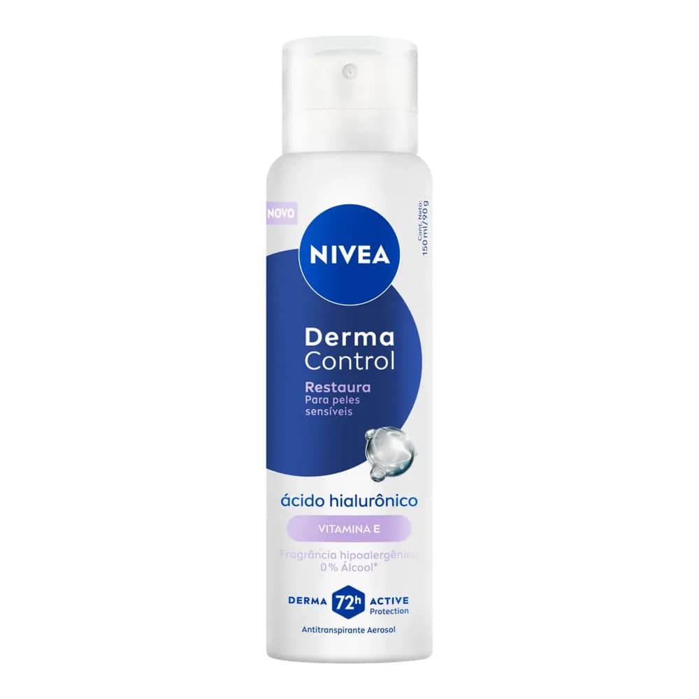 Desodorante aerossol derma control restaura nivea 150ml