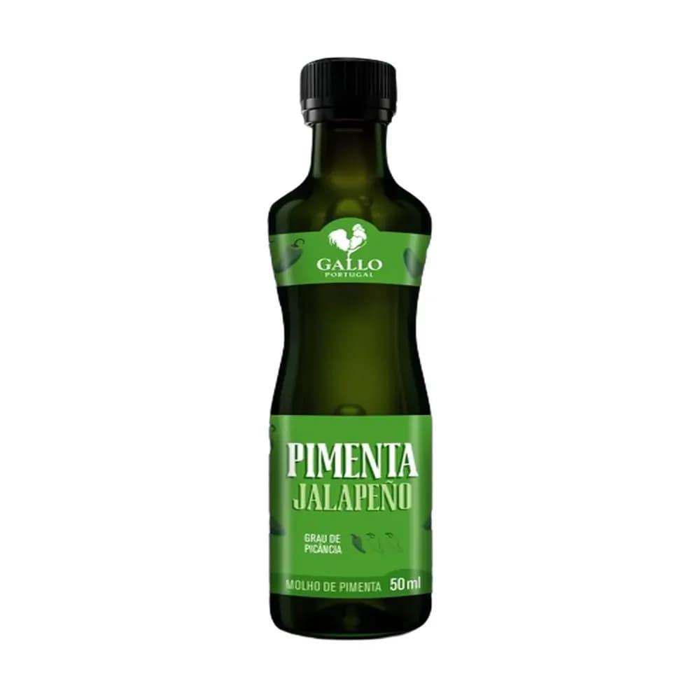 Molho de pimenta jalapeno gallo vidro 50ml