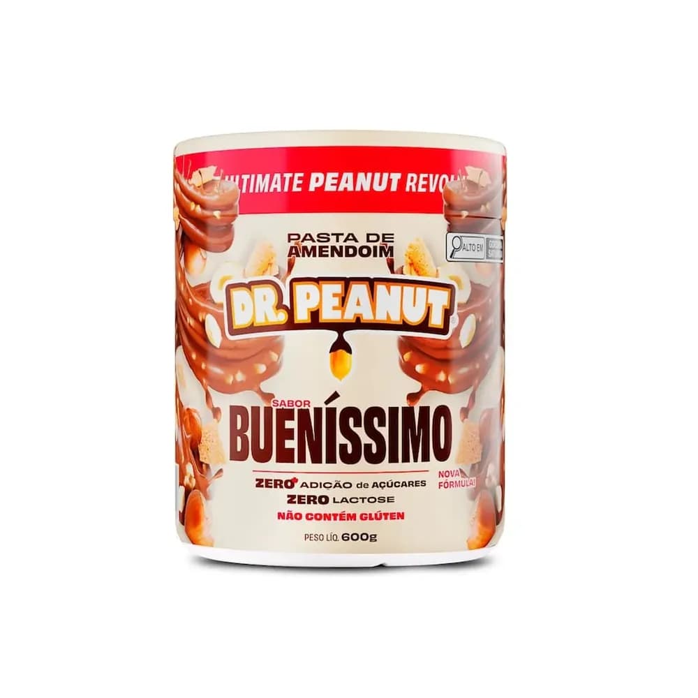 Pasta de amendoim buenissimo 600g dr. peanut