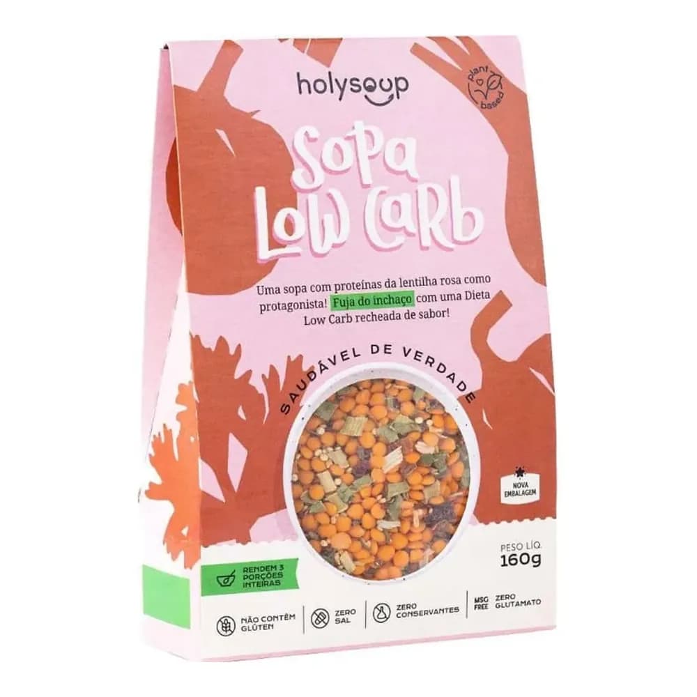 Sopa low carb holy foods 250g