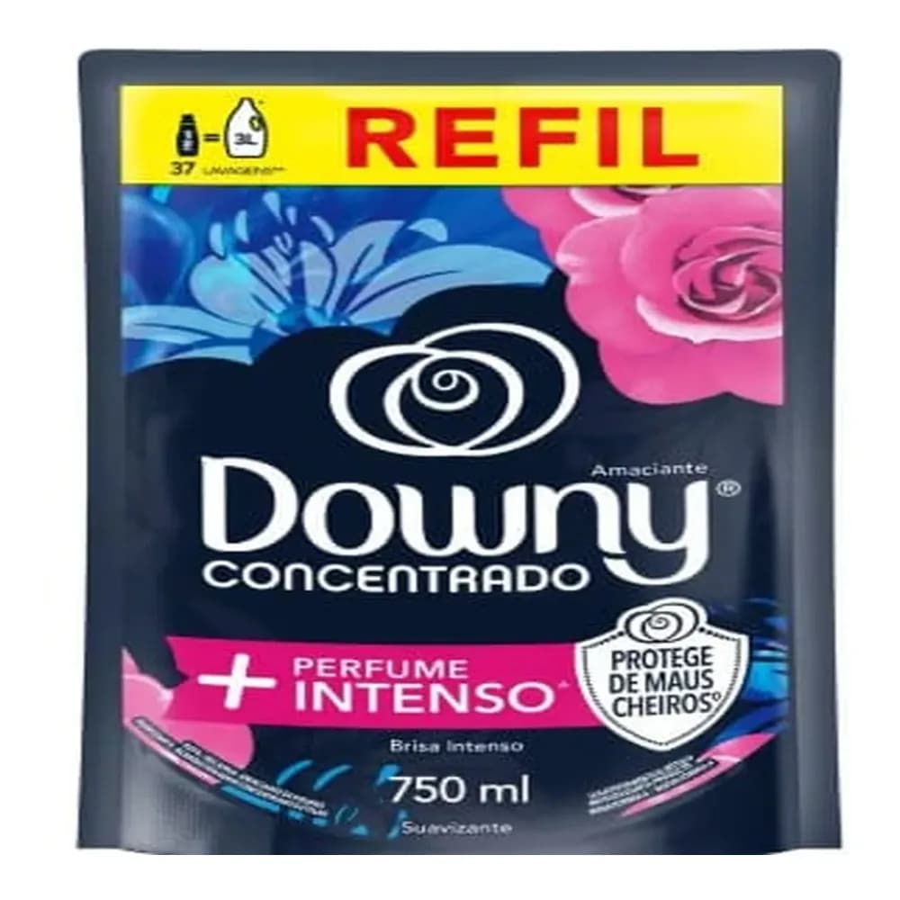 Amaciante concentrado downy sache 750ml brisa intenso