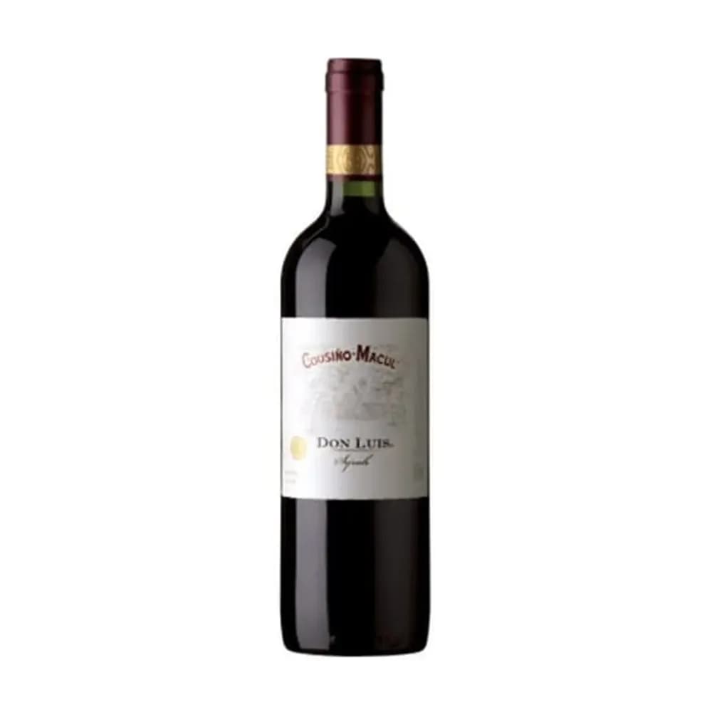 Vinho tinto chileno cousino macul don luis syrah garrafa 750ml