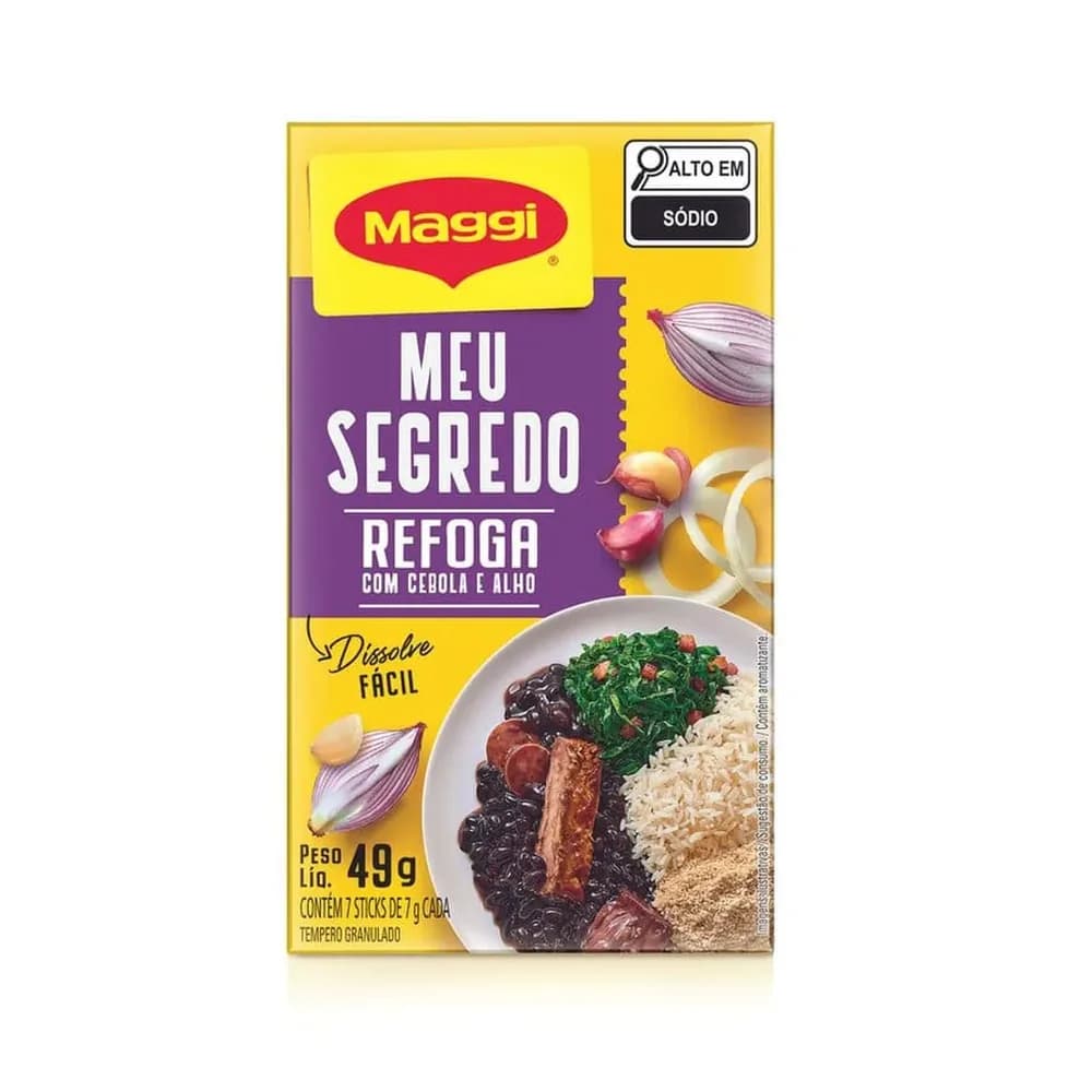 Tempero meu segredo alho e cebola maggi 49g
