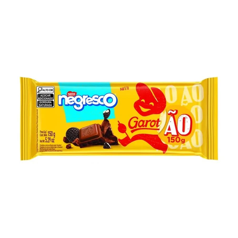 Chocolate ao leite negresco garotao 150g