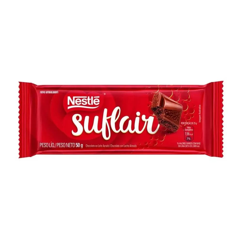 Chocolate 80g barra suflair nestle