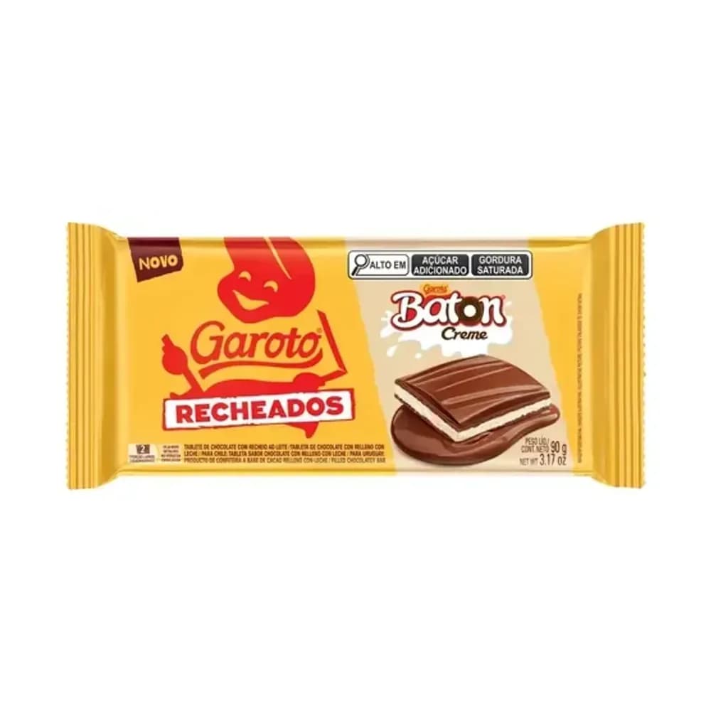 Chocolate 90g barra baton garoto