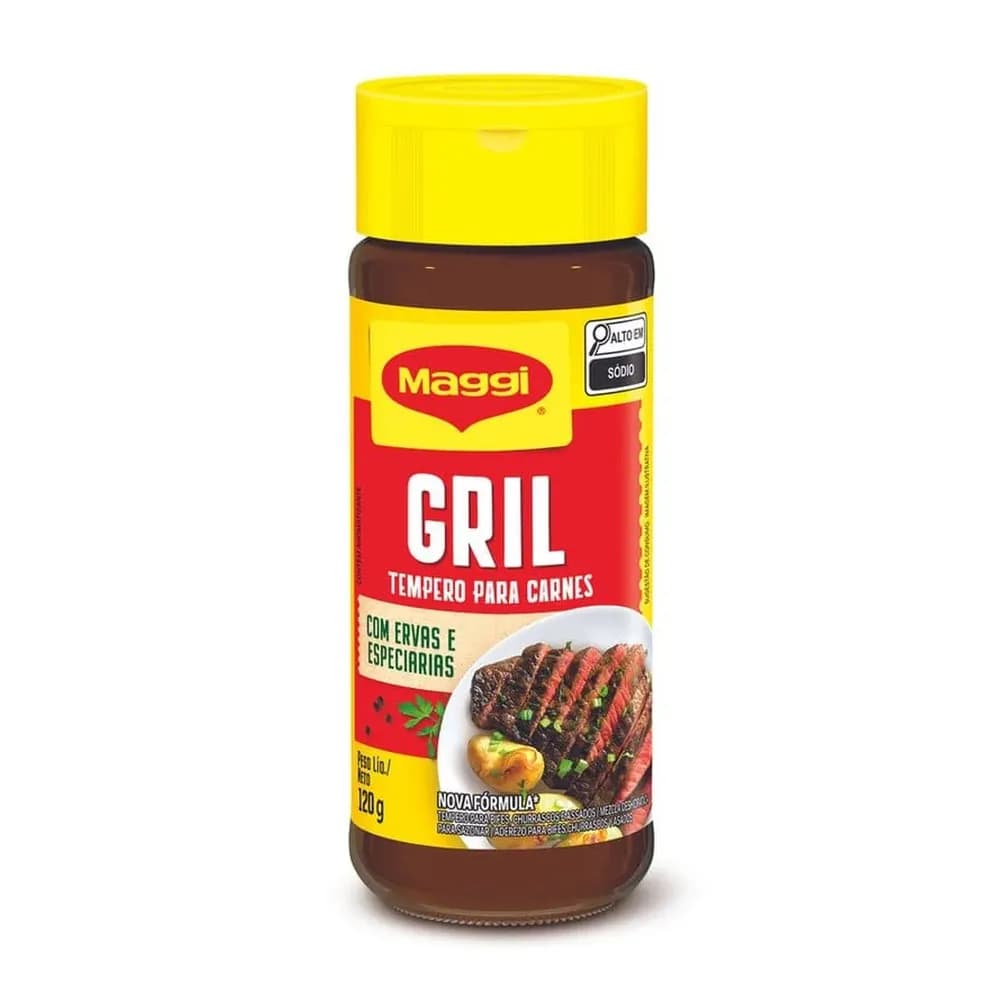 Tempero gril maggi 120g