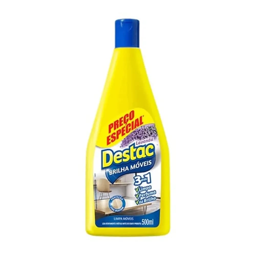 Brilha-moveis lavanda gratis 20% de desconto destac 500ml
