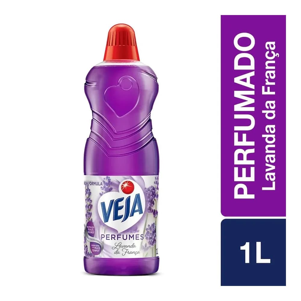 Limpador perfumadolavanda da franca veja 1l