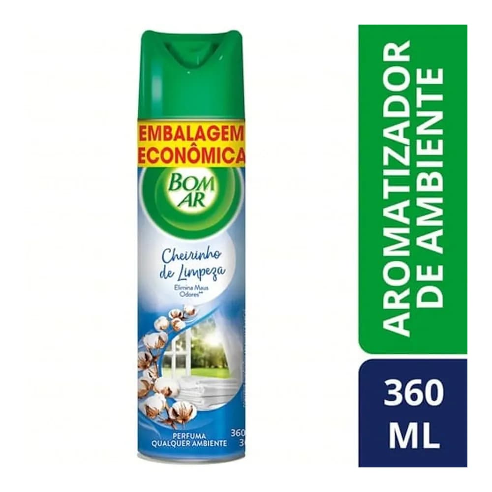 Neutralizador de odores flor de algodao economica bom ar air wick 360ml