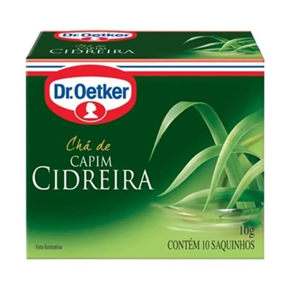 Cha dr oetker capim cidreira 10g