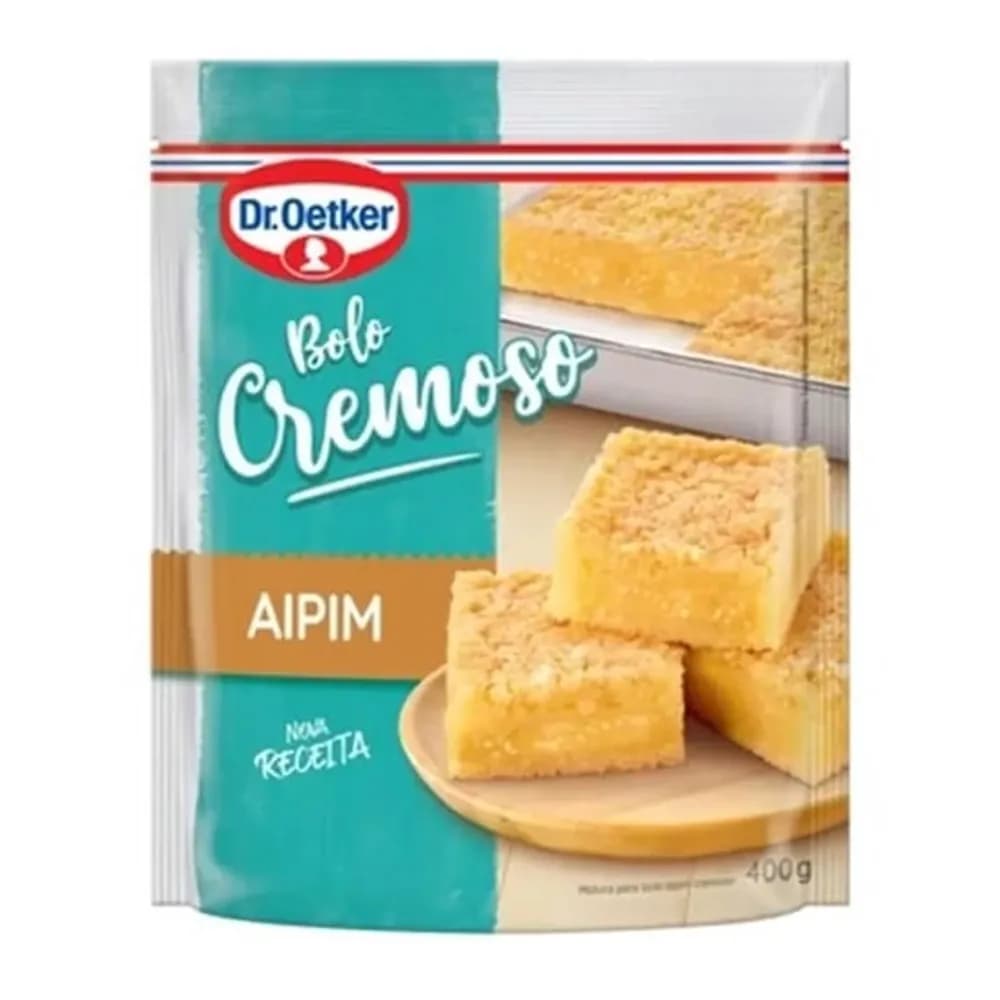 Mistura para bolo aipim cremoso dr.oetker 400g
