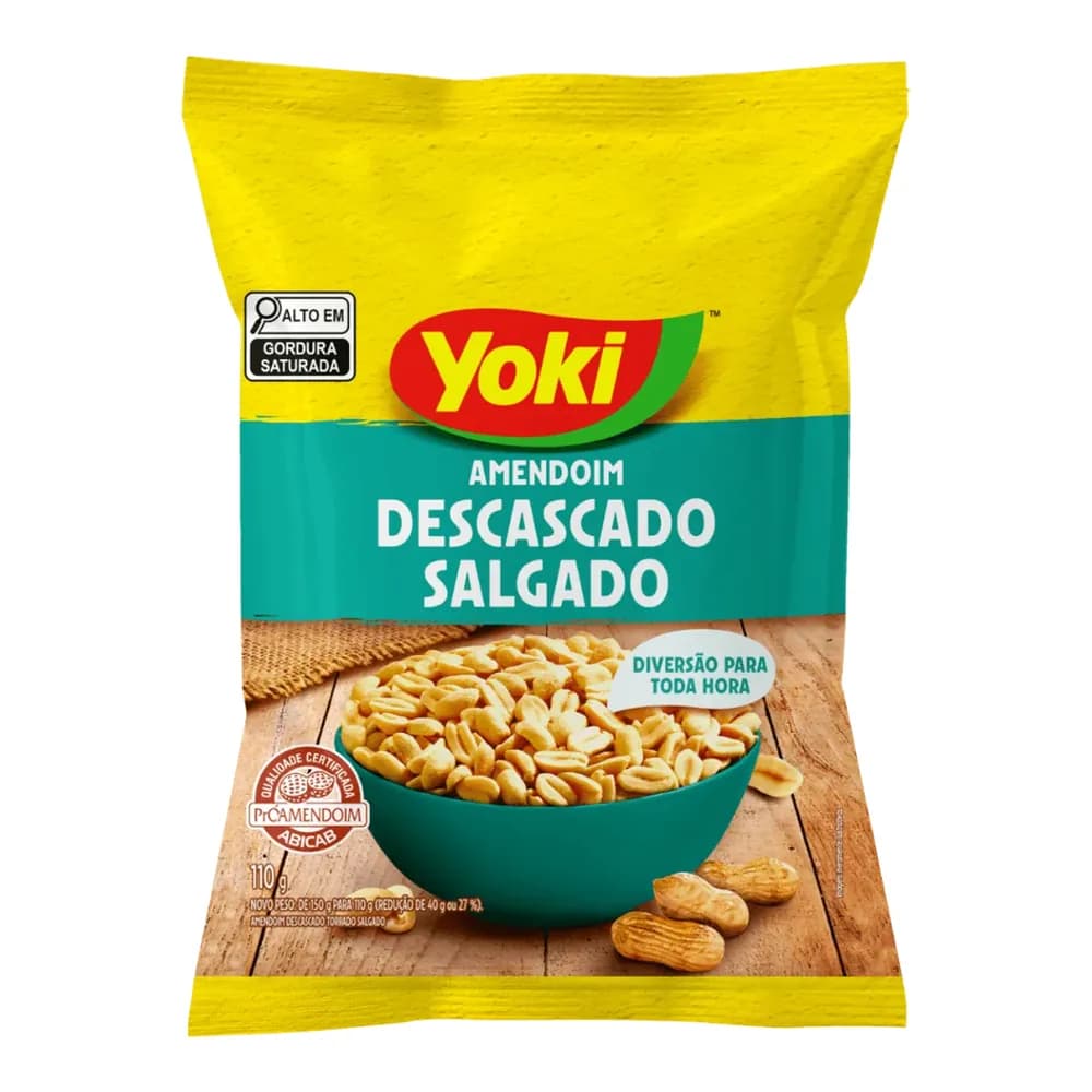 Amendoim desc salgado yoki 110g