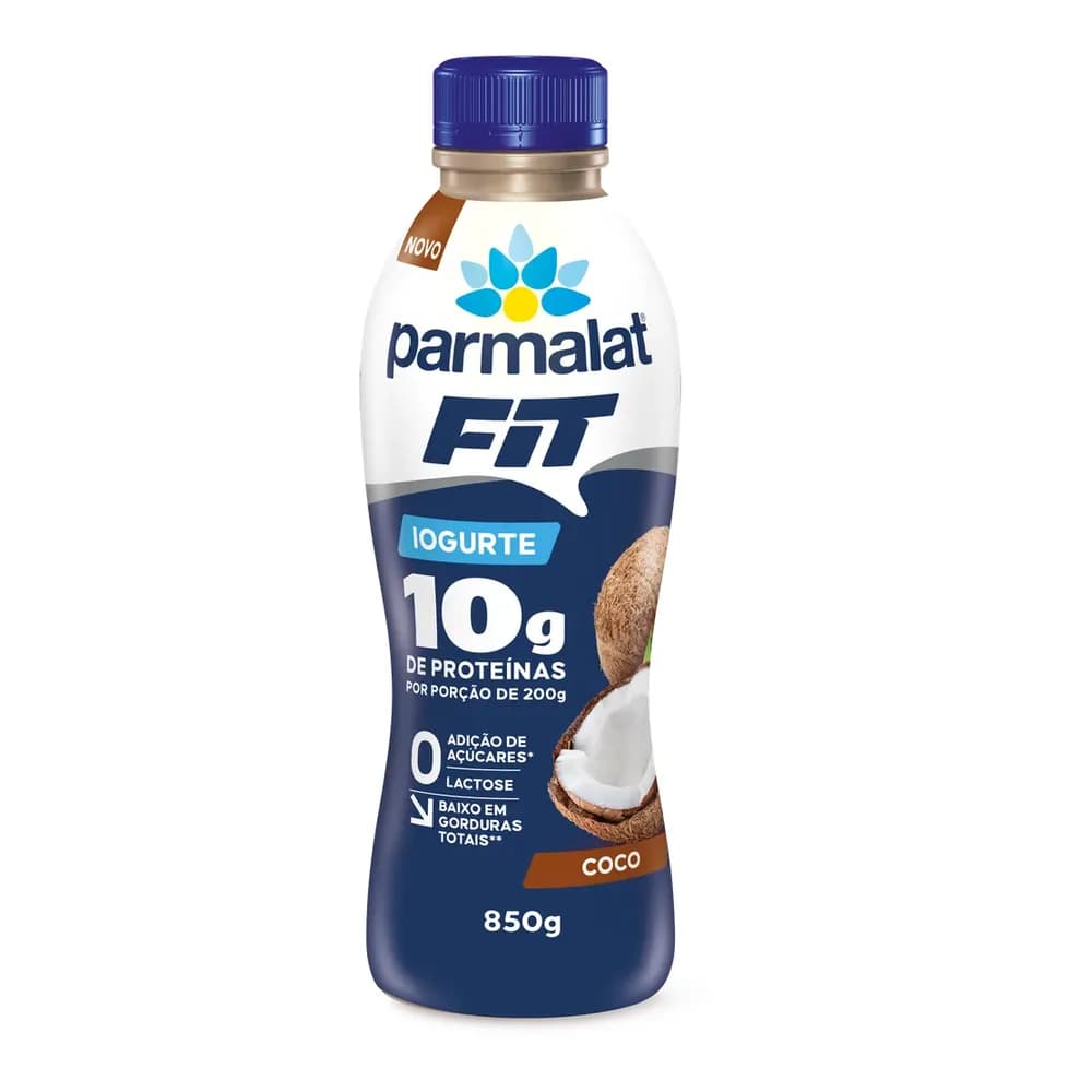 Iogurte fit coco parmalat 850g