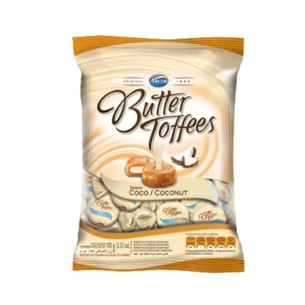 Bala butter toffees coco 100g
