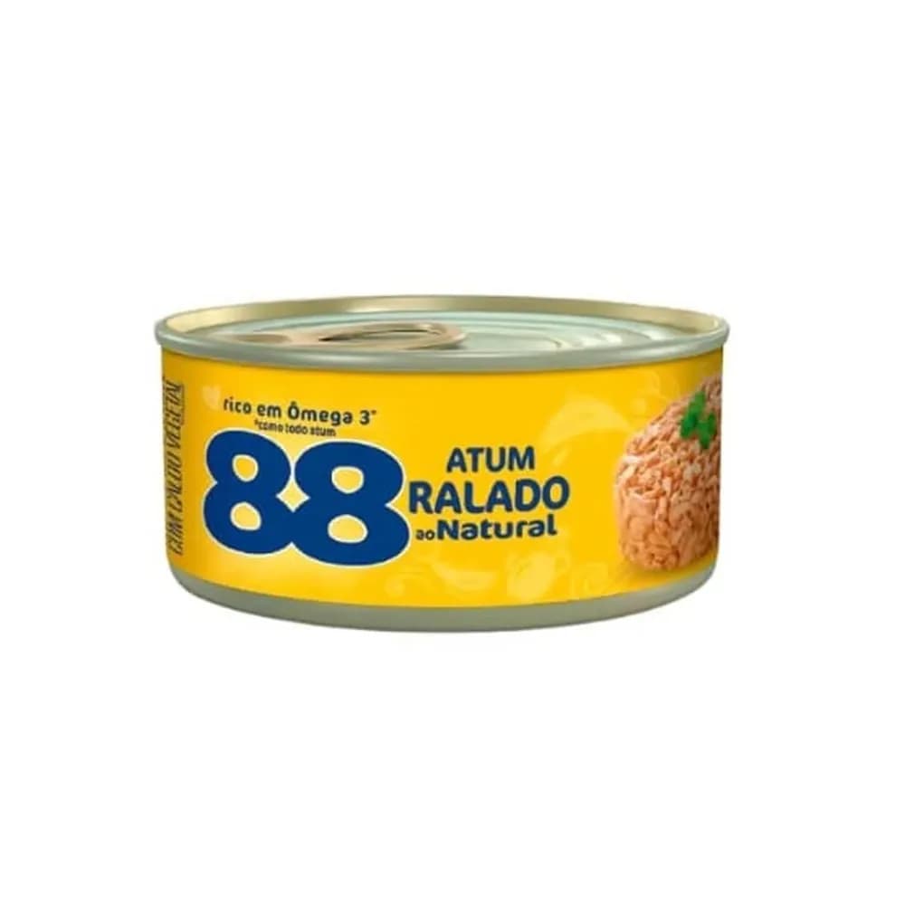 Atum ralado ao natural com caldo vegetal 88 140g