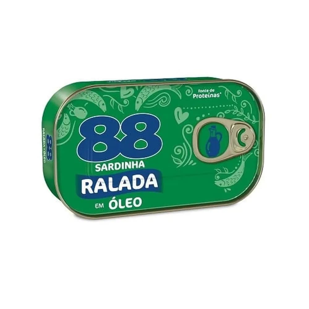 Sardinha 88 ralada em oleo 110g