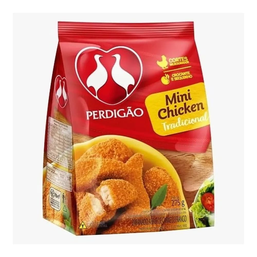 Mini chicken tradicional perdigao 275g