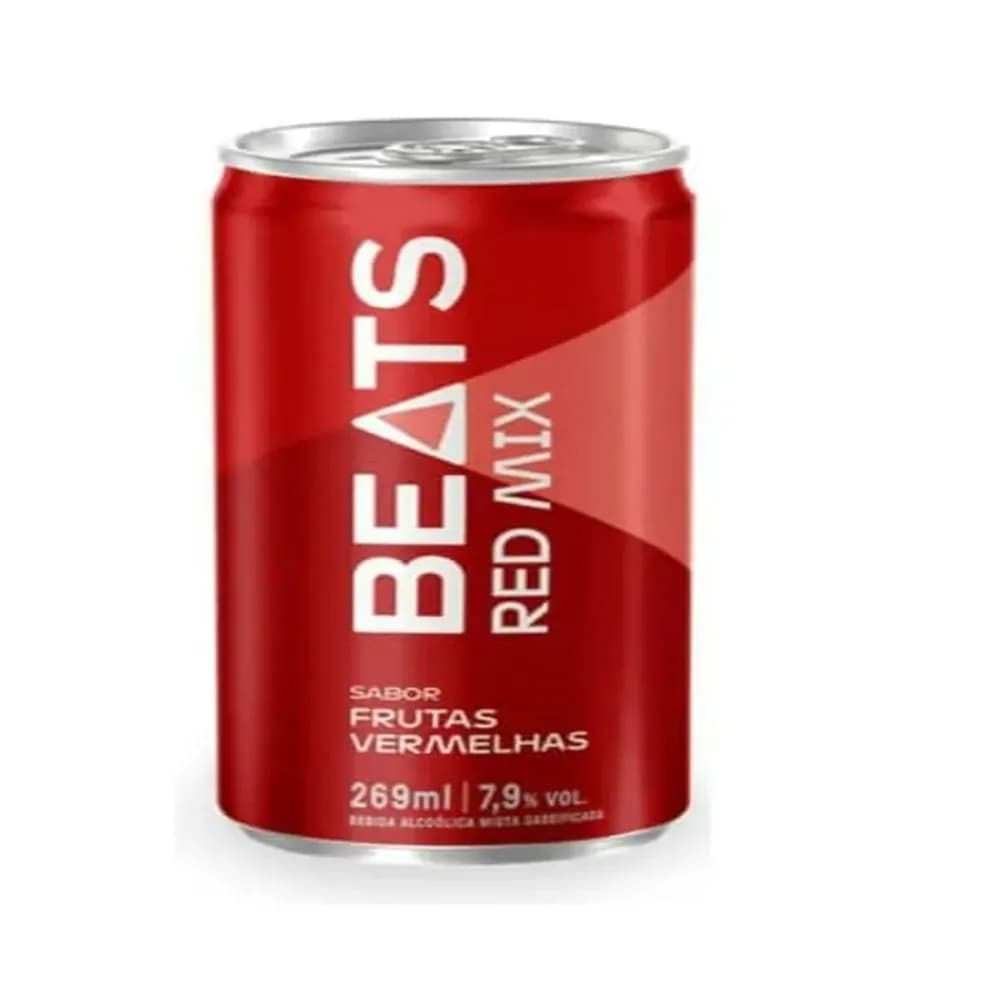 Skol beats red mix lata 269ml