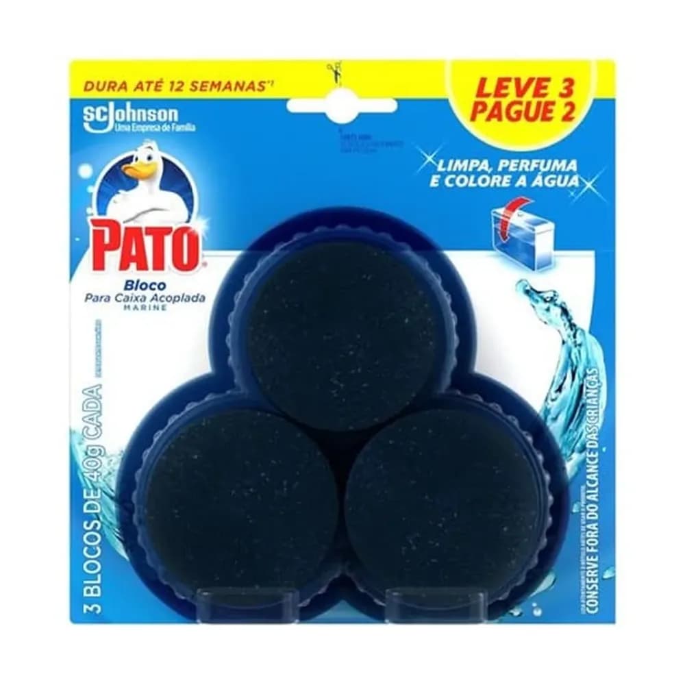 Pedra sanitaria pato marine 40g oferta 3un