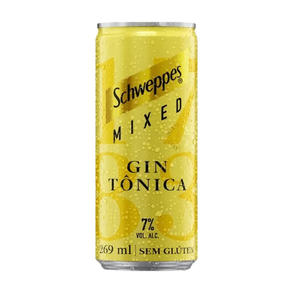 Gin tonica schweppes mixed 269ml