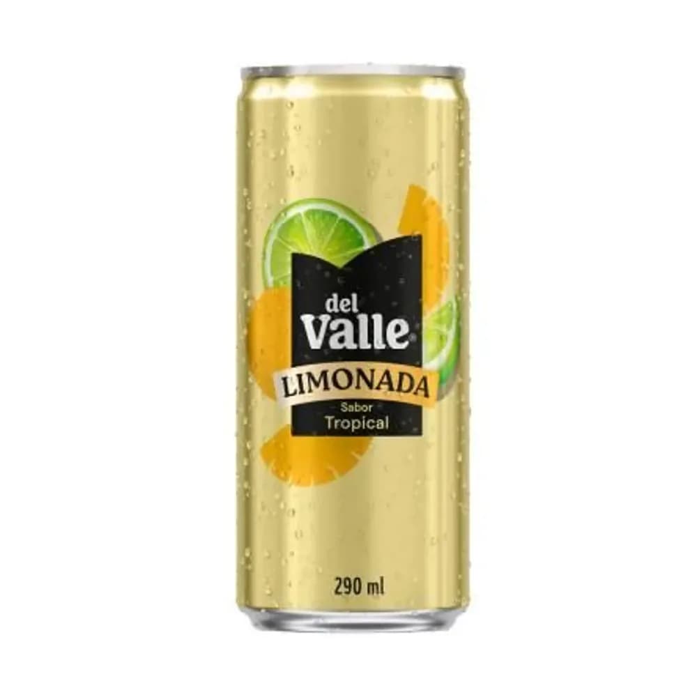Suco 290ml del valle limonada tropical
