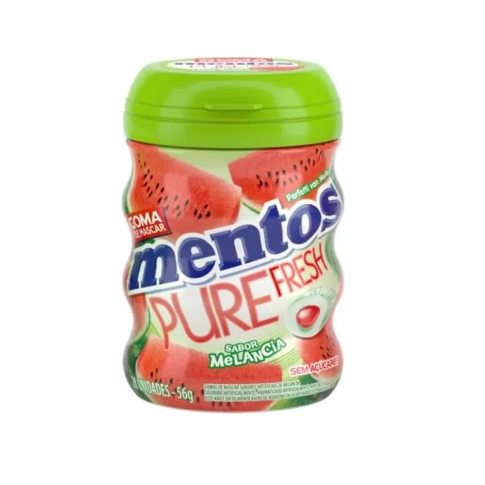 Goma de marcar pure fresh melancia mentos 56g