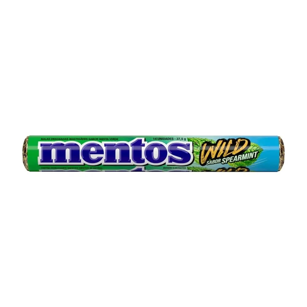 Bala stick wild spermint mentos 37,5g