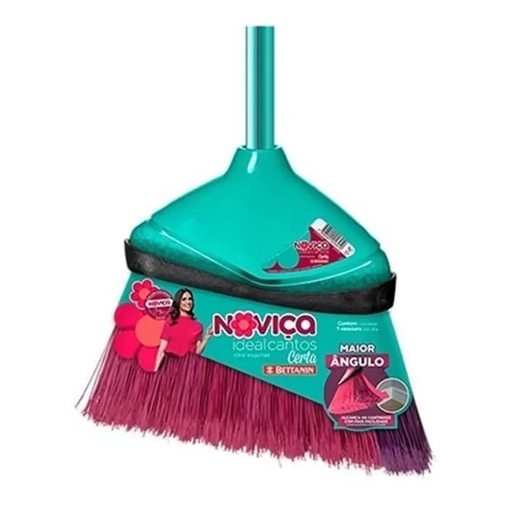Vassoura nylon bettanin novica ideal para cantos