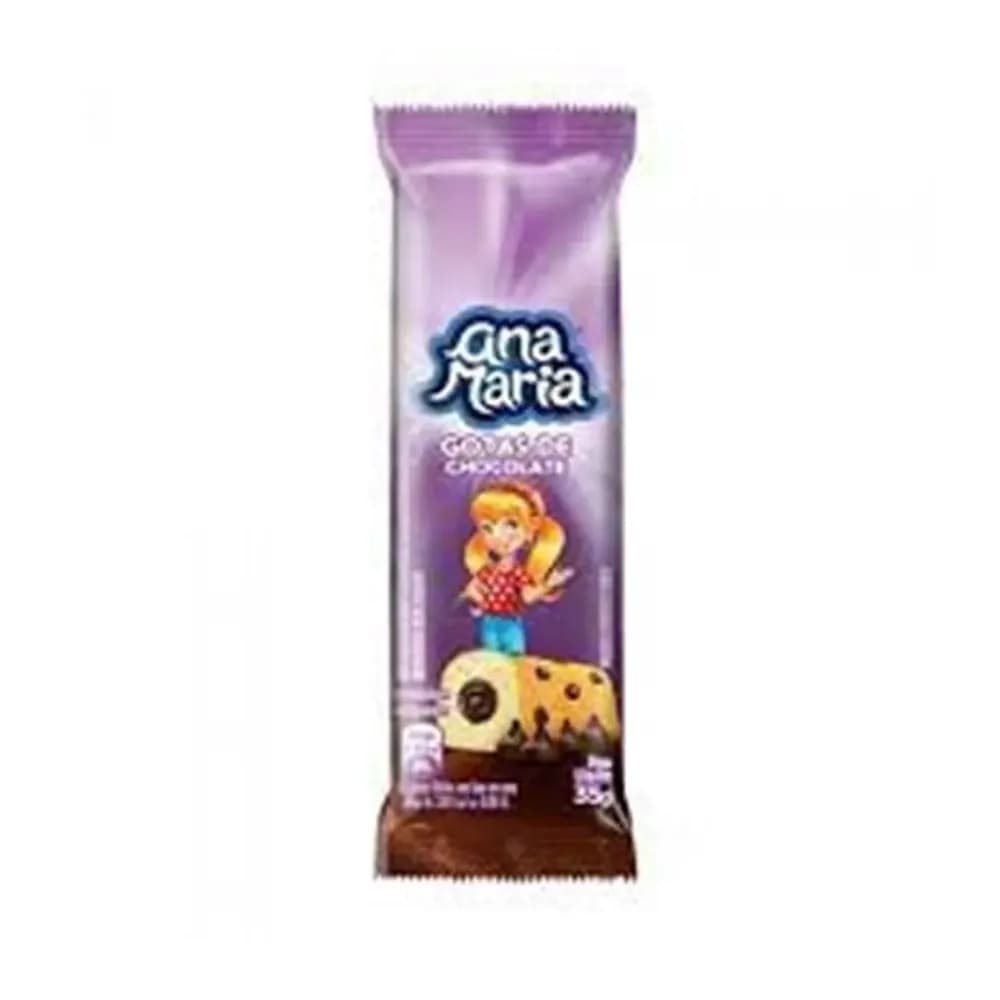 Bolo de gotas chocolate ana maria 35g