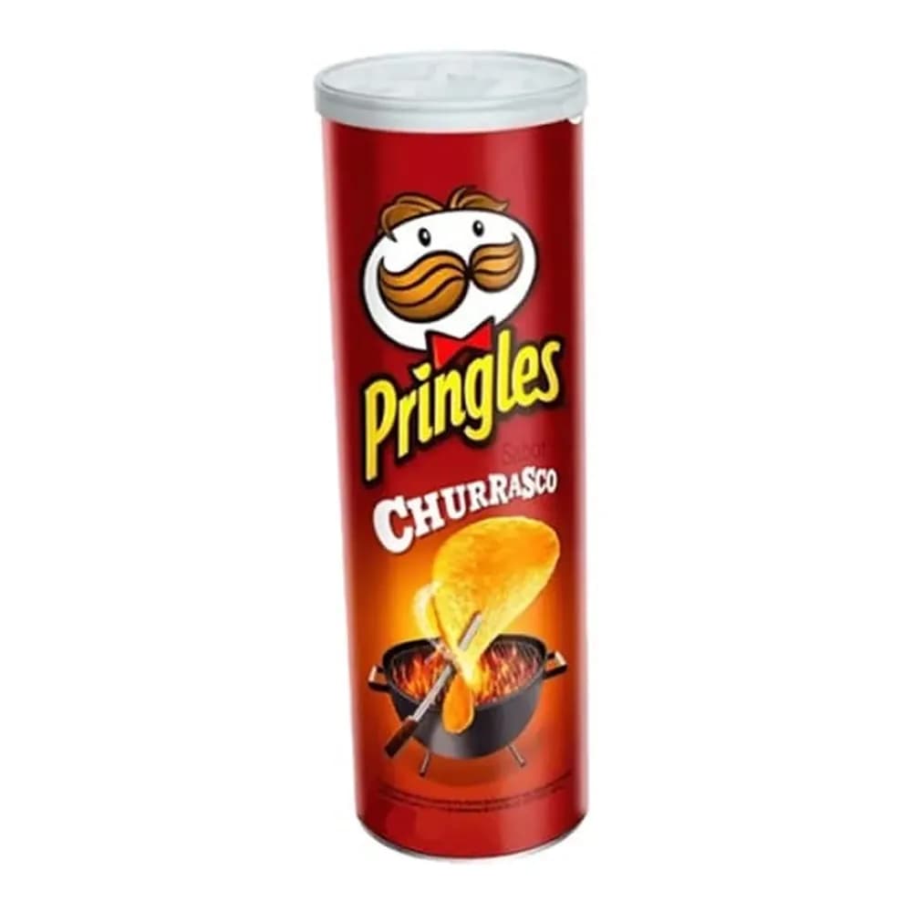Salgadinho de batata sabor churrasco pringles 109g