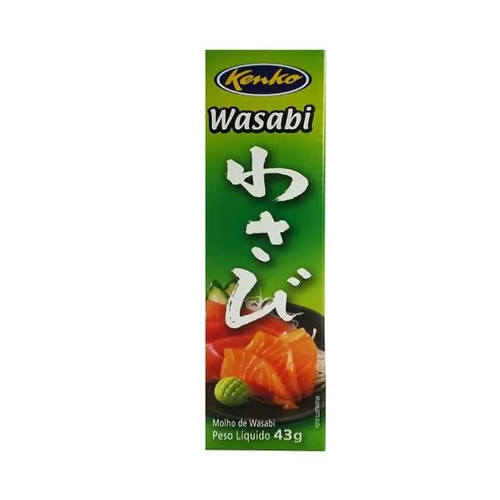 Molho de wasabi kenko embalagem 43g