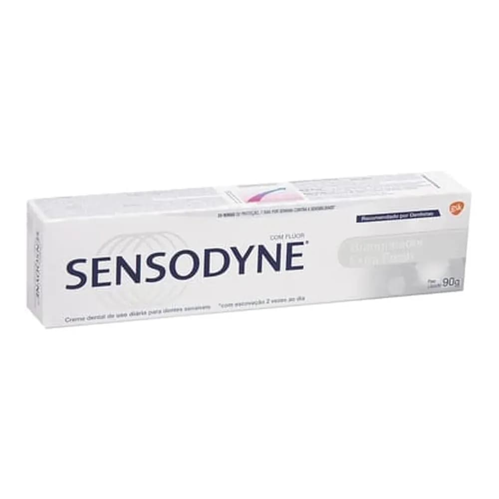 Creme dental branqueador sensodyne 90g