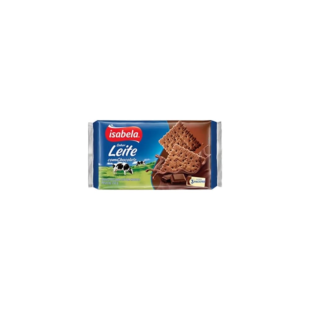 Biscoito leite com chocolate isabela 350g