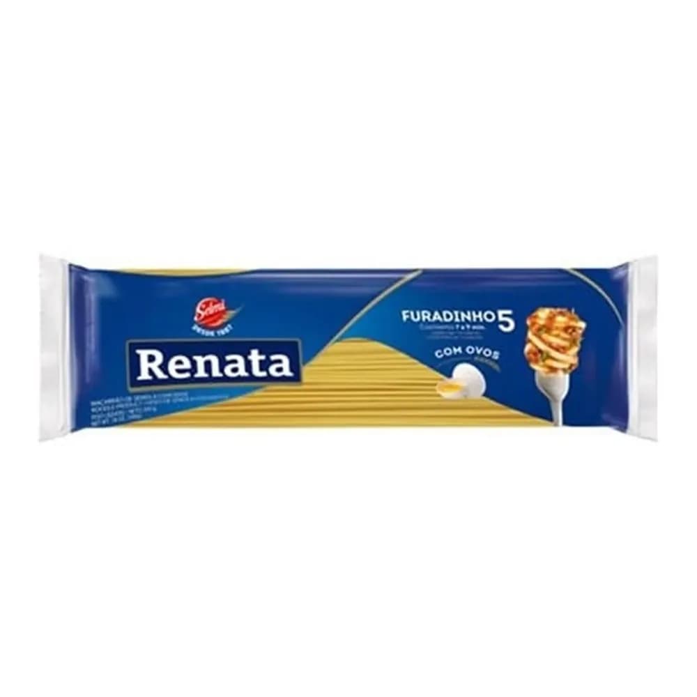 Macarrao renata ovos furadinho n5 500g