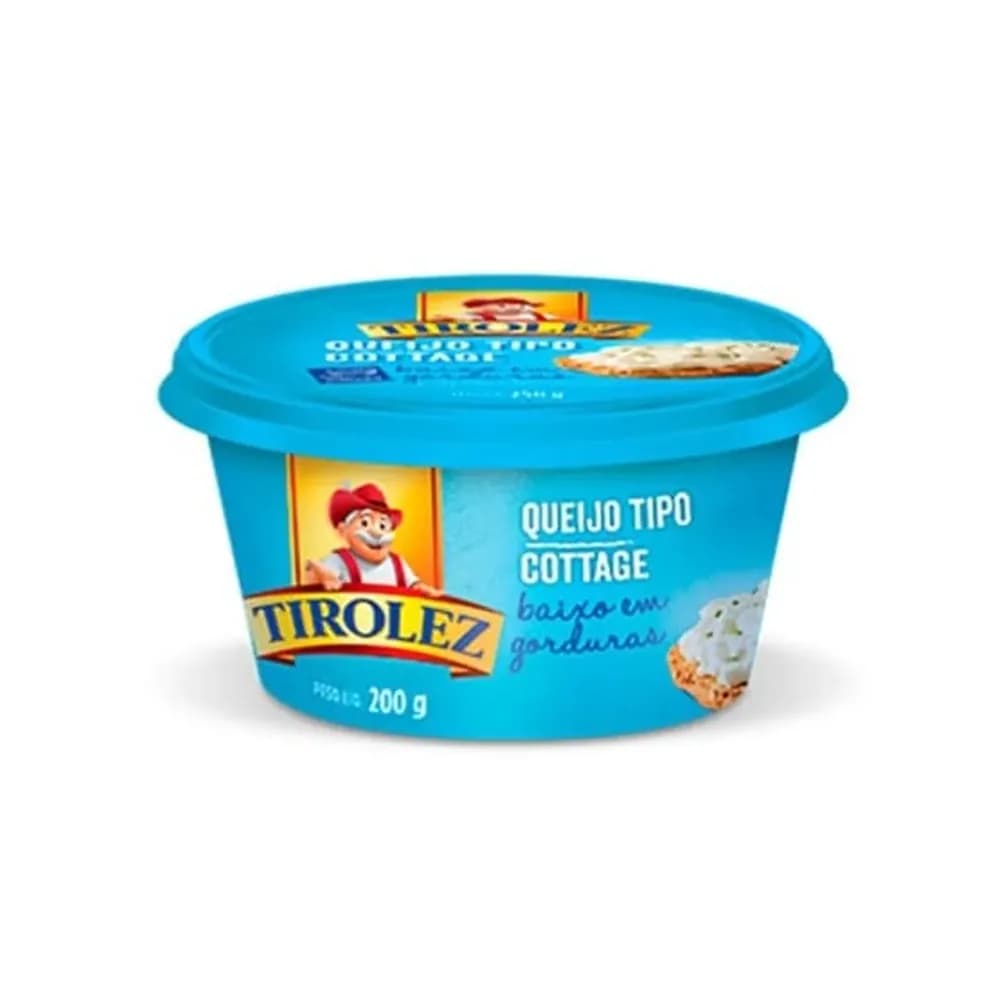 Queijo cottage tirolez 200gr