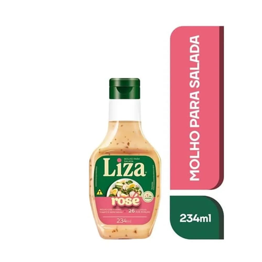 Molho para salada rose liza 234ml
