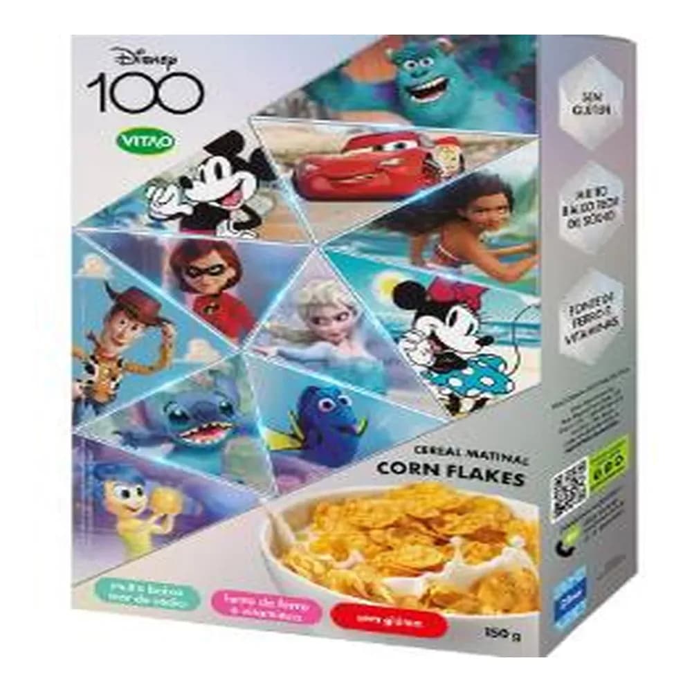 Cereal vitao alimentos disney 150g natural unidade