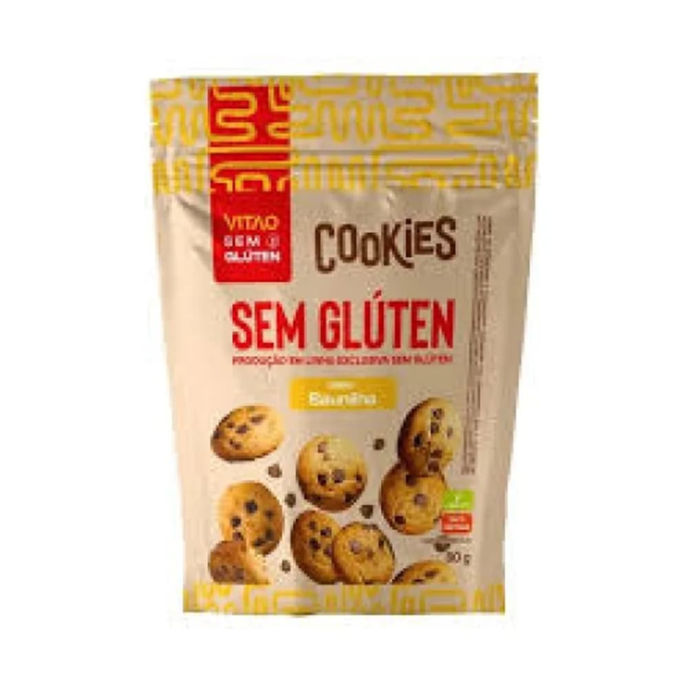 Biscoito cookies baunilha sem gluten vitao 150g