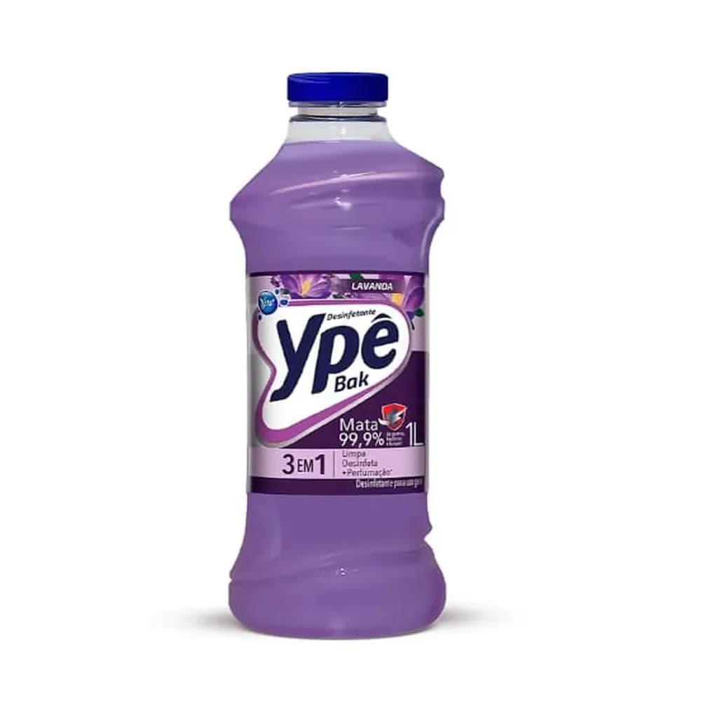 Desinfetante ype bak lavanda 1 litro