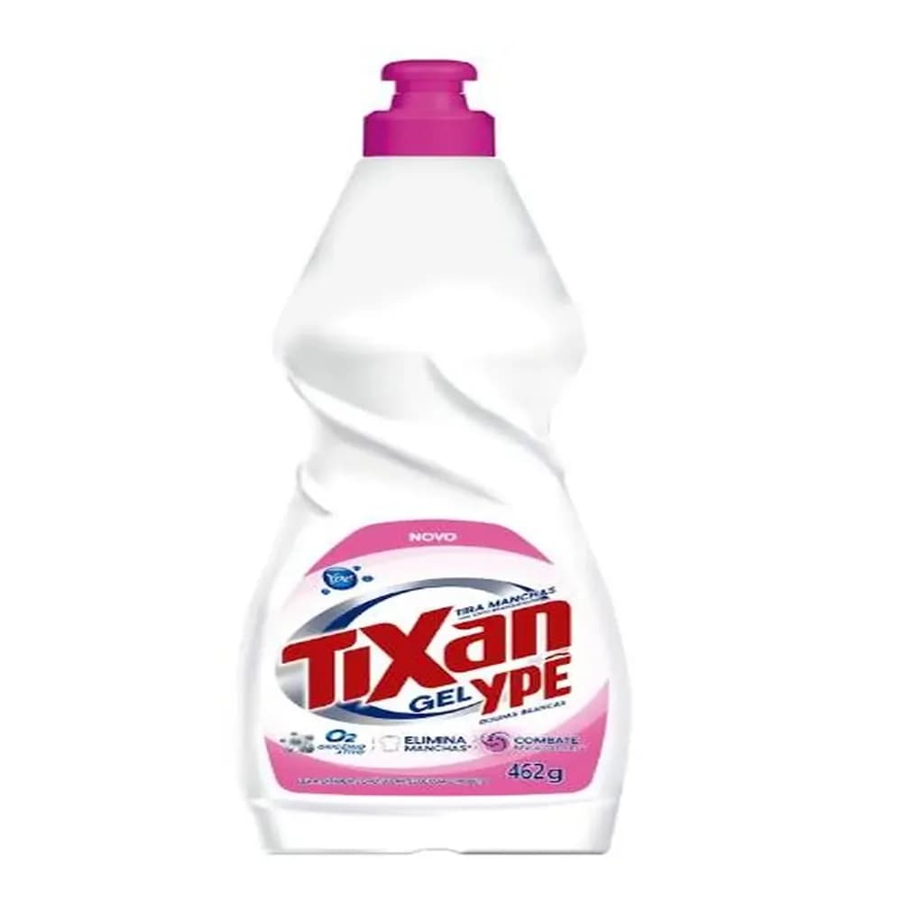Tira manchas gel roupas brancas tixan ype 462g