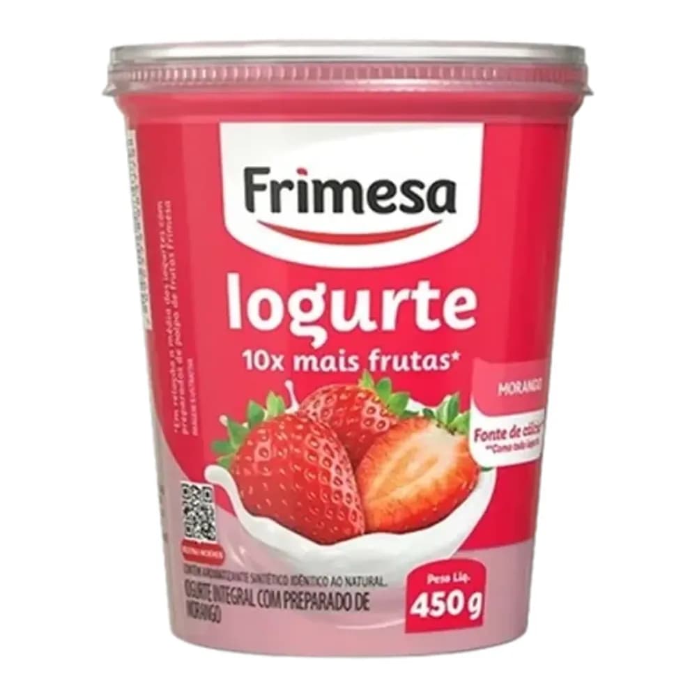 Iogurte morango frimesa 450g
