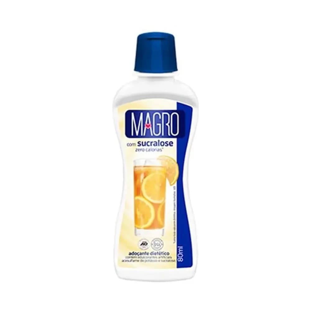 Adocante com sucralose liquido magro 80ml