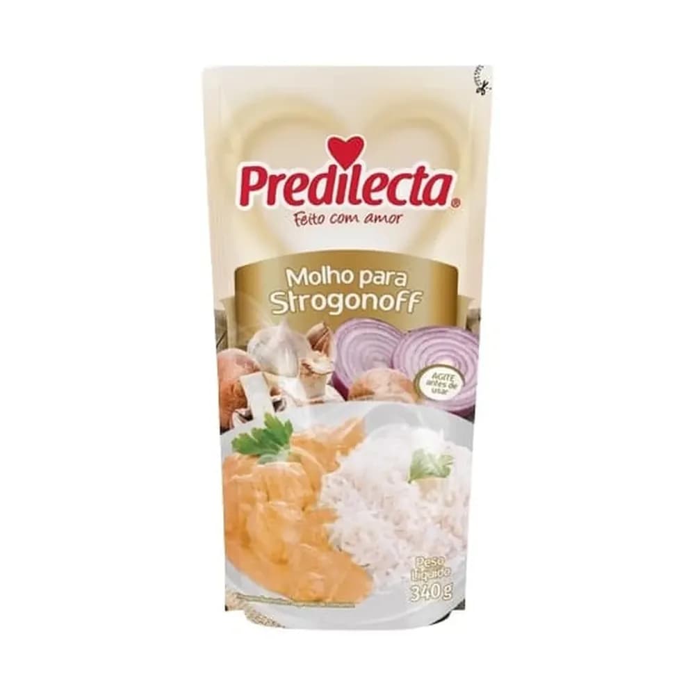 Molho para strogonoff com champignon predilecta 340g