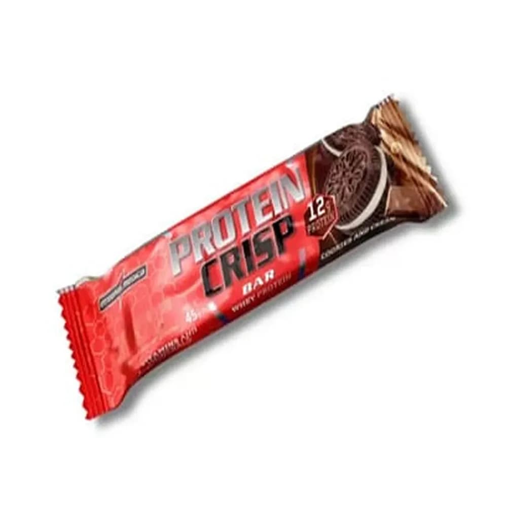 Barra de proteina crisp brownie de chocolate 45g